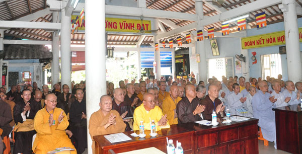 Đồng Tháp: Khai Giảng Khóa Bồi Dưỡng Trụ Trì và Sinh Hoạt Giáo Hội Năm 2015