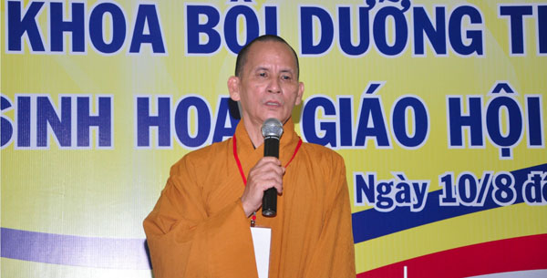 Đồng Tháp: Khai Giảng Khóa Bồi Dưỡng Trụ Trì và Sinh Hoạt Giáo Hội Năm 2015