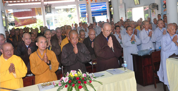 Đồng Tháp: Khai Giảng Khóa Bồi Dưỡng Trụ Trì và Sinh Hoạt Giáo Hội Năm 2015