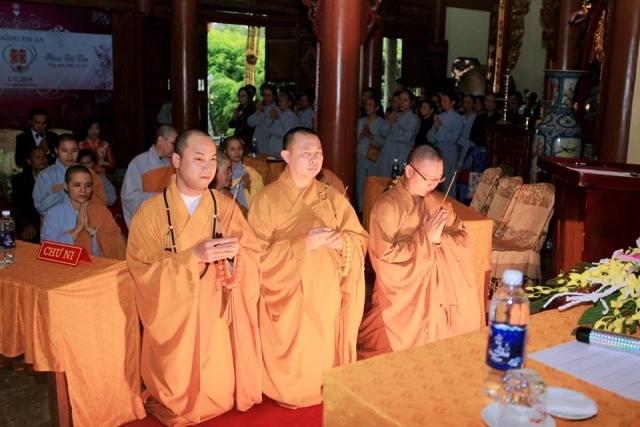 Nông Cống: Chùa Vĩnh Thái tổ chức lễ hằng thuận