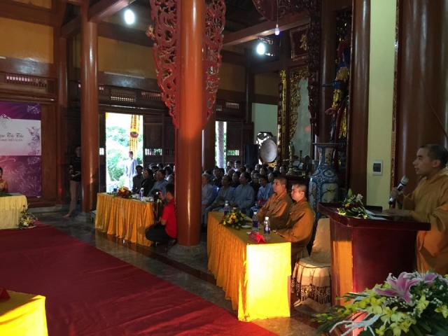 Nông Cống: Chùa Vĩnh Thái tổ chức lễ hằng thuận