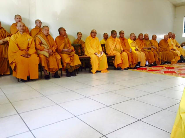 Mỹ: Lễ Nhập kim quan cố Đại lão Hòa thượng Pháp sư Giác Nhiên