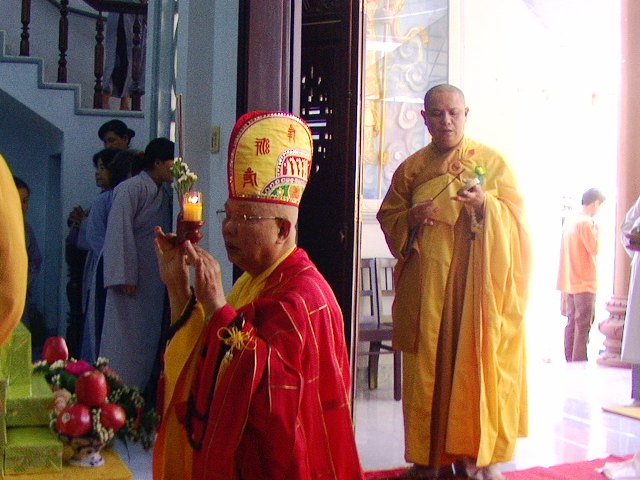 Khánh Hòa: Nghĩa Minh Ni tự lễ Trai tăng cúng dường