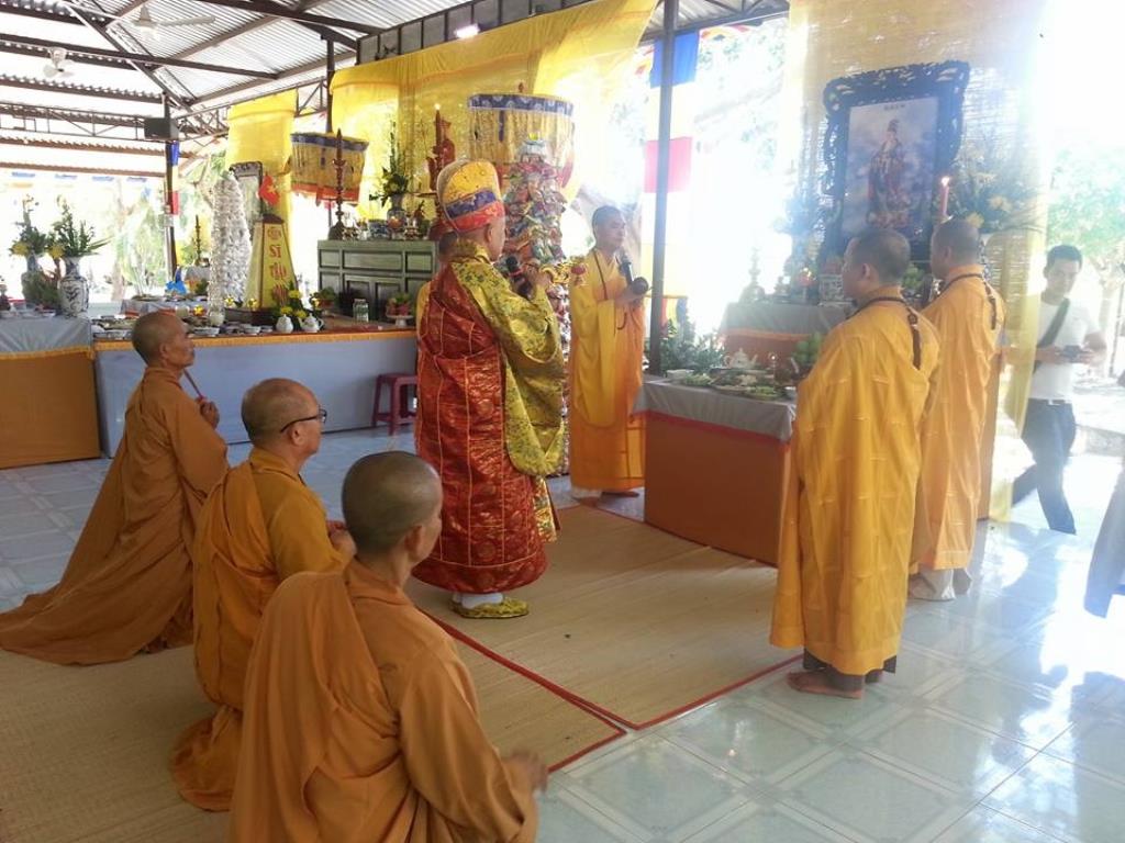 Khánh Hòa: Lễ húy kỵ tổ khai sơn chùa Linh Quang