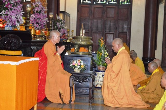 Phật giáo Khánh Hòa tổ chức Lễ Tự tứ, Đại lễ Vu lan, cúng dường trai Tăng tại chùa sắc tứ Long Sơn