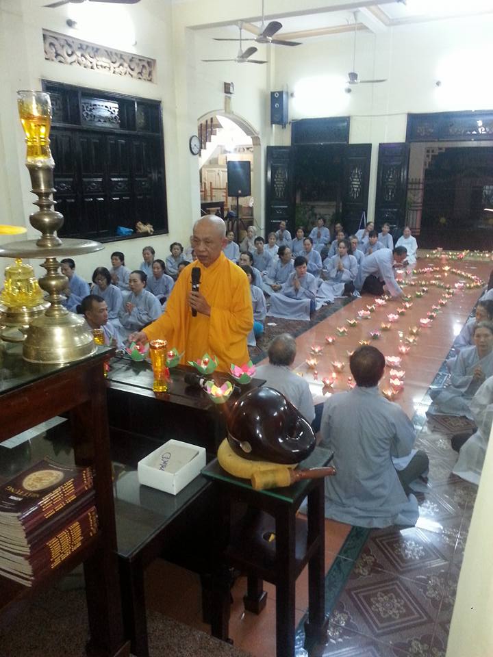 Khánh Hòa: Chùa Linh Thứu Đêm Hoa Đăng Pháp hội Dược Sư