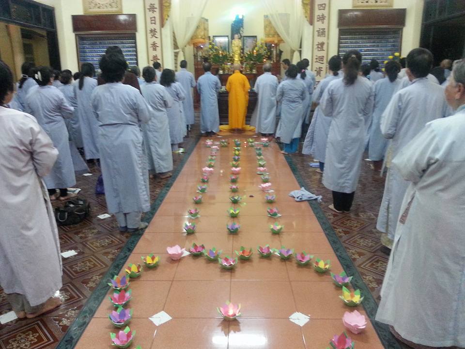 Khánh Hòa: Chùa Linh Thứu Đêm Hoa Đăng Pháp hội Dược Sư