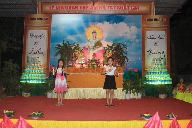 Triệu Sơn: Chùa Ông Sư tổ chức vía Bồ Tát Quán Thế Âm