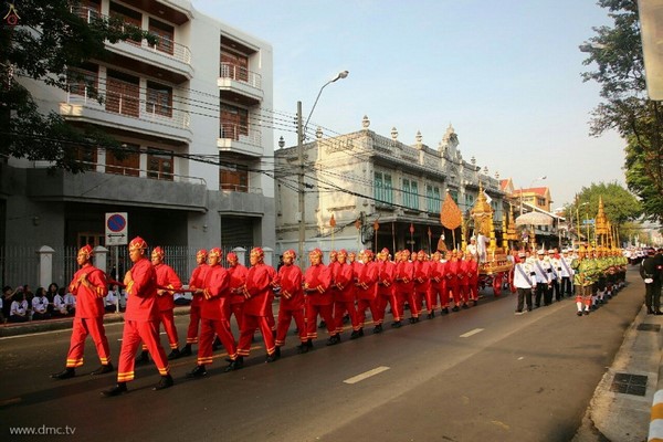 Chùm ảnh Lễ Trà tỳ đức Tăng thống Phật giáo Thái Lan