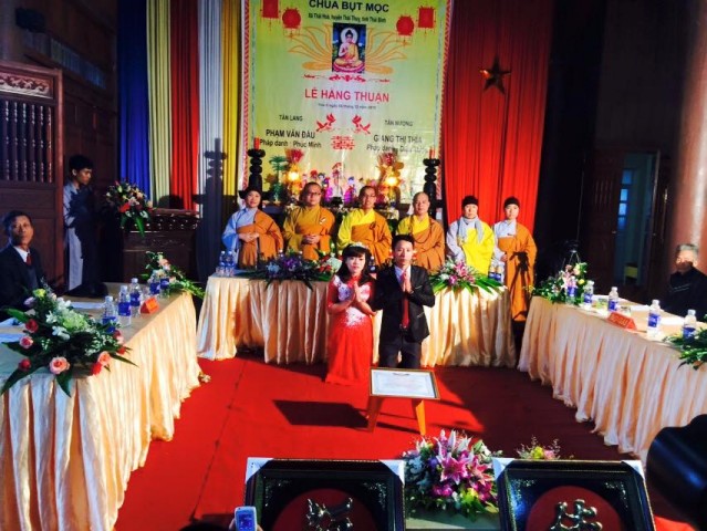 Thái Bình: Lễ hằng thuận tại chùa Bụt Mọc
