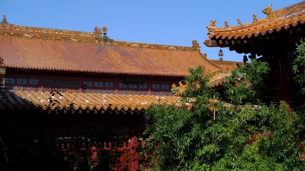 Ngôi Già lam Cổ tự Bách Lâm Thiền Tự, Hà Bắc, Trung Quốc