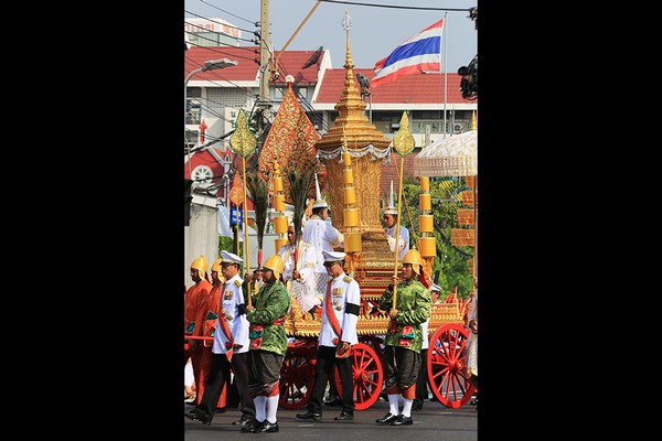 Chùm ảnh Lễ Trà tỳ đức Tăng thống Phật giáo Thái Lan