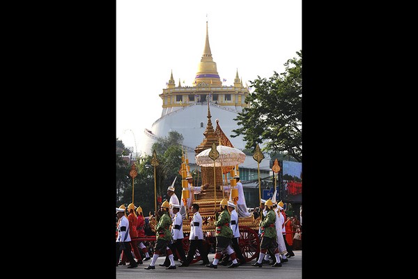 Chùm ảnh Lễ Trà tỳ đức Tăng thống Phật giáo Thái Lan