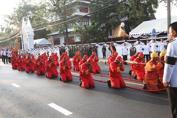Chùm ảnh Lễ Trà tỳ đức Tăng thống Phật giáo Thái Lan