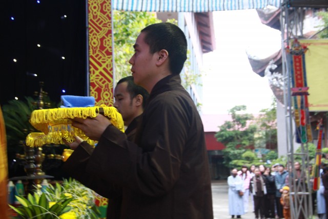 Thái Bình: Lễ quy y Tam Bảo, thế phát xuất gia tại chùa Từ Xuyên