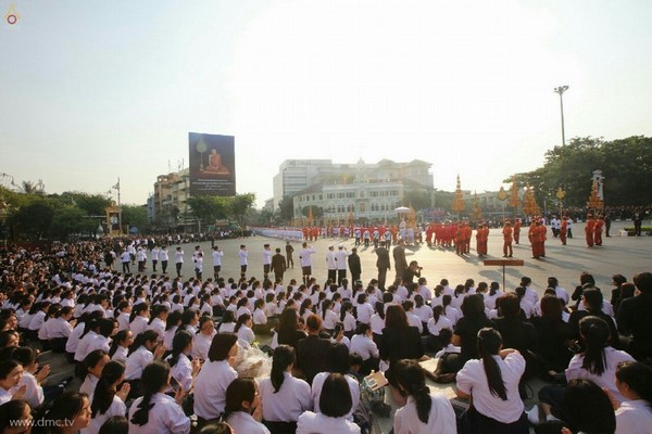 Chùm ảnh Lễ Trà tỳ đức Tăng thống Phật giáo Thái Lan
