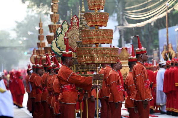 Chùm ảnh Lễ Trà tỳ đức Tăng thống Phật giáo Thái Lan