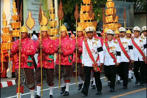Chùm ảnh Lễ Trà tỳ đức Tăng thống Phật giáo Thái Lan