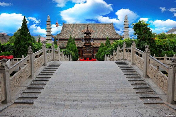 Ngôi Già lam Phật địa Đại Tướng Quốc Tự tỉnh Hà Nam Trung Quốc