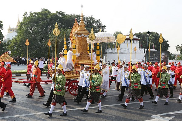 Chùm ảnh Lễ Trà tỳ đức Tăng thống Phật giáo Thái Lan
