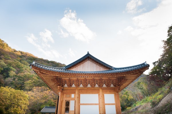 Mùa Thu nét tuyệt đẹp Bạch Dương Cổ Tự Vườn Quốc gia Naejangsan