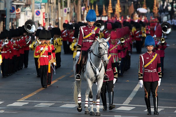 Chùm ảnh Lễ Trà tỳ đức Tăng thống Phật giáo Thái Lan