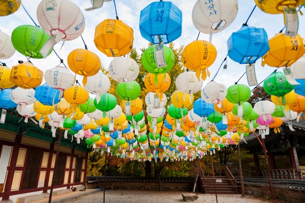 Mùa Thu nét tuyệt đẹp Bạch Dương Cổ Tự Vườn Quốc gia Naejangsan