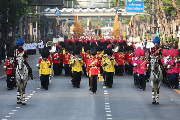 Chùm ảnh Lễ Trà tỳ đức Tăng thống Phật giáo Thái Lan