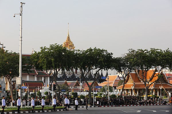 Chùm ảnh Lễ Trà tỳ đức Tăng thống Phật giáo Thái Lan