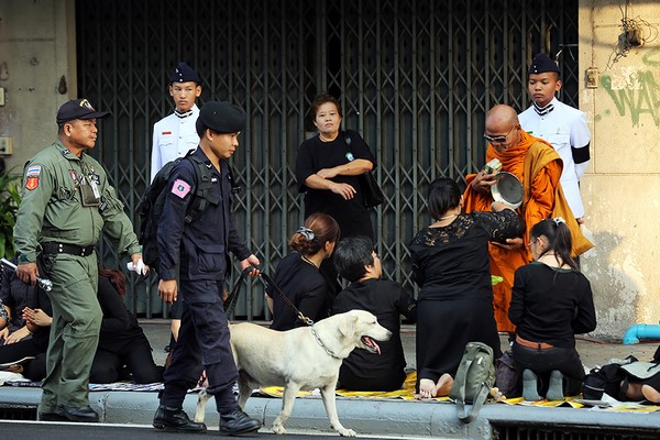 Chùm ảnh Lễ Trà tỳ đức Tăng thống Phật giáo Thái Lan