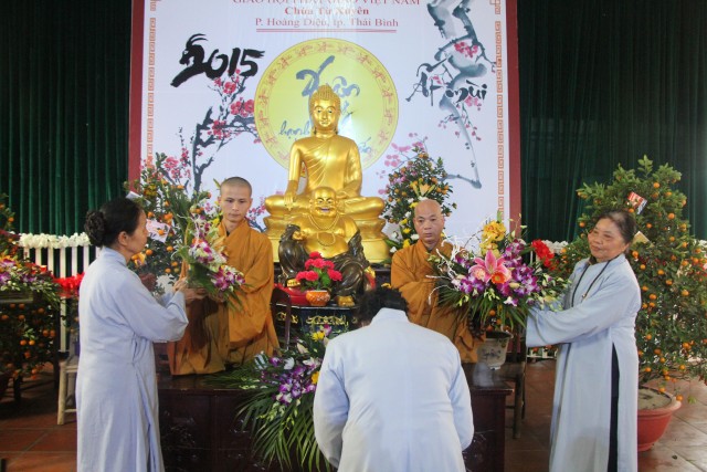 Phóng sự ảnh: Phật sự năm Ất Mùi– 2015 tại chùa Từ Xuyên (TP.Thái Bình)