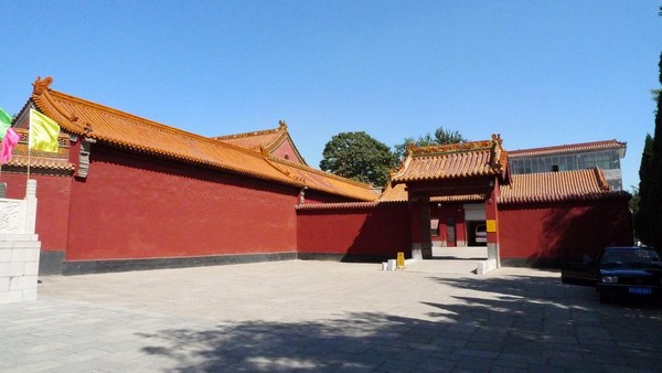 Ngôi Già lam Cổ tự Bách Lâm Thiền Tự, Hà Bắc, Trung Quốc