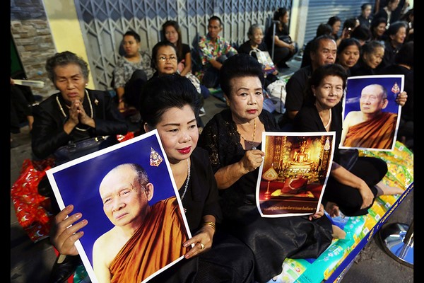 Chùm ảnh Lễ Trà tỳ đức Tăng thống Phật giáo Thái Lan