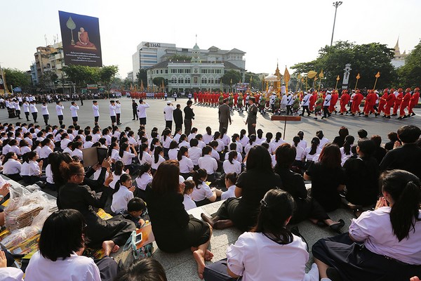 Chùm ảnh Lễ Trà tỳ đức Tăng thống Phật giáo Thái Lan
