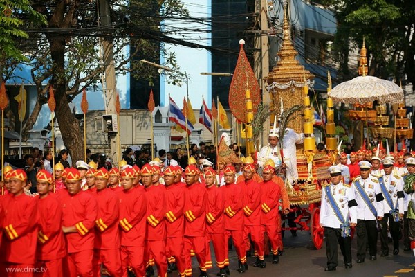 Chùm ảnh Lễ Trà tỳ đức Tăng thống Phật giáo Thái Lan