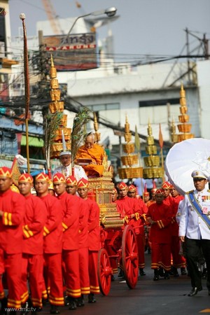 Chùm ảnh Lễ Trà tỳ đức Tăng thống Phật giáo Thái Lan