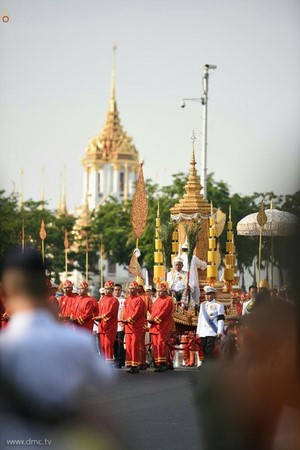 Chùm ảnh Lễ Trà tỳ đức Tăng thống Phật giáo Thái Lan