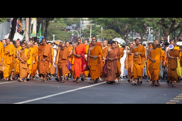 Chùm ảnh Lễ Trà tỳ đức Tăng thống Phật giáo Thái Lan