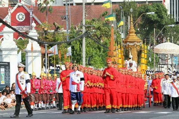 Chùm ảnh Lễ Trà tỳ đức Tăng thống Phật giáo Thái Lan