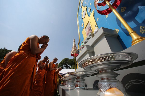 Chùm ảnh Lễ Trà tỳ đức Tăng thống Phật giáo Thái Lan