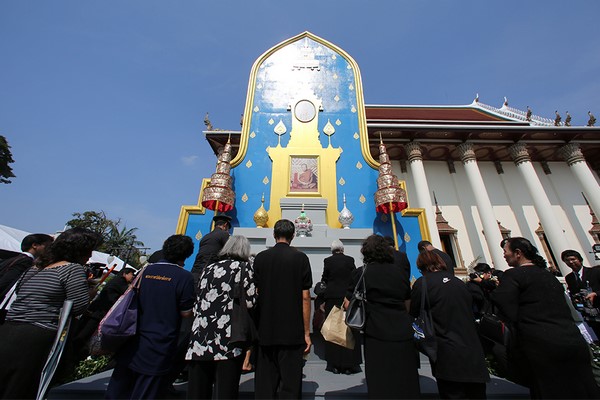 Chùm ảnh Lễ Trà tỳ đức Tăng thống Phật giáo Thái Lan