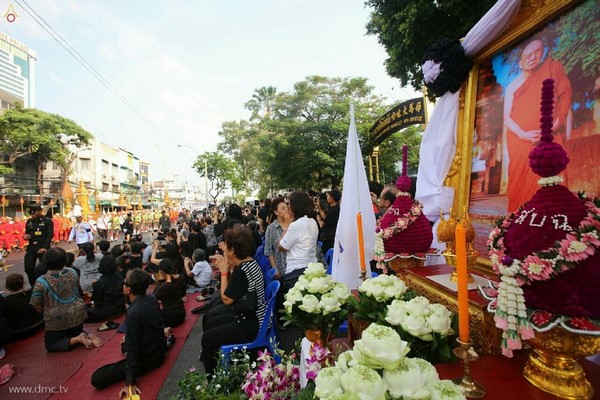 Chùm ảnh Lễ Trà tỳ đức Tăng thống Phật giáo Thái Lan