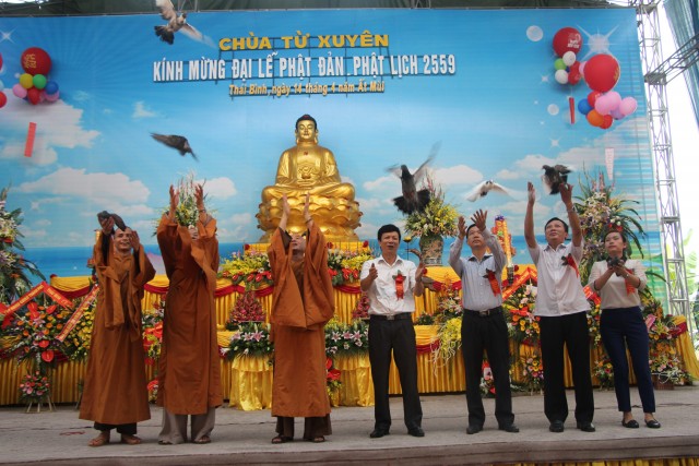 Phóng sự ảnh: Phật sự năm Ất Mùi– 2015 tại chùa Từ Xuyên (TP.Thái Bình)