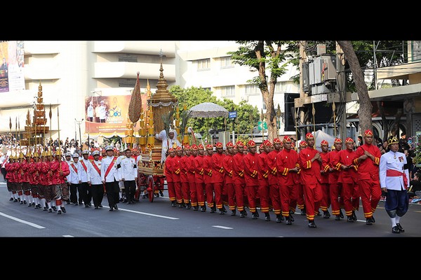 Chùm ảnh Lễ Trà tỳ đức Tăng thống Phật giáo Thái Lan
