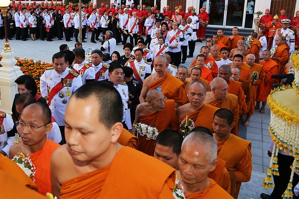 Chùm ảnh Lễ Trà tỳ đức Tăng thống Phật giáo Thái Lan