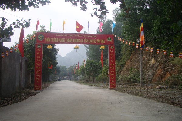 Chuẩn bị Hội thảo thiền phái Tào Động tại Thánh Quang Cổ Tự Hải Dương