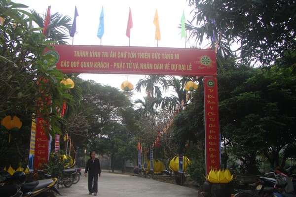 Chuẩn bị Hội thảo thiền phái Tào Động tại Thánh Quang Cổ Tự Hải Dương