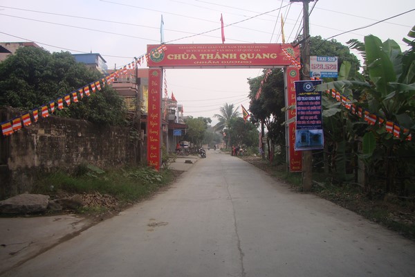 Chuẩn bị Hội thảo thiền phái Tào Động tại Thánh Quang Cổ Tự Hải Dương