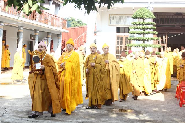 Nam Định: Chùa Tiên Hương lễ tưởng niệm và cung nghinh xá lợi lưu nhập bảo tháp