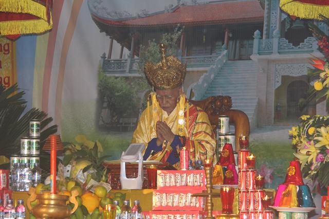 Hà Nam: Đại lễ cắt băng khánh thành Tổ đường chùa Hòa Mạc